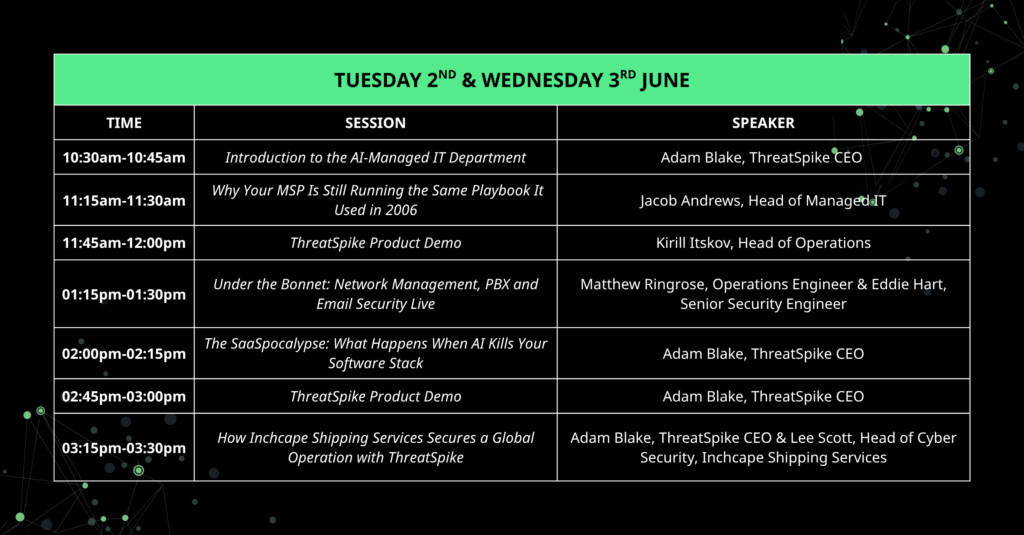 Cybersecurity Sessions at Infosec Europe 2026