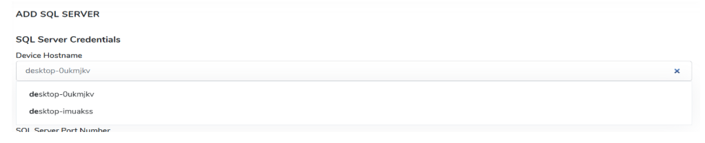 Screenshot of Smart Suggestions Interface