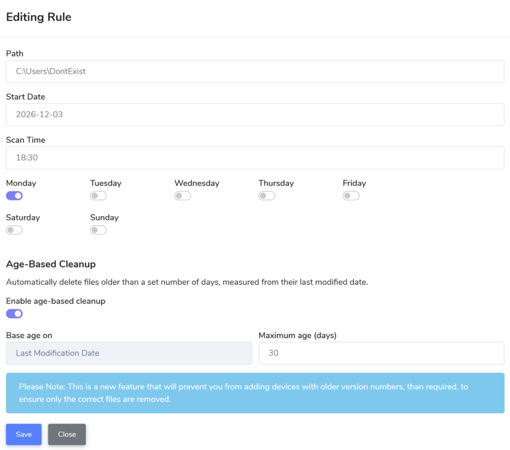 Screenshot of ThreaFodlers Clean Upspike Update: